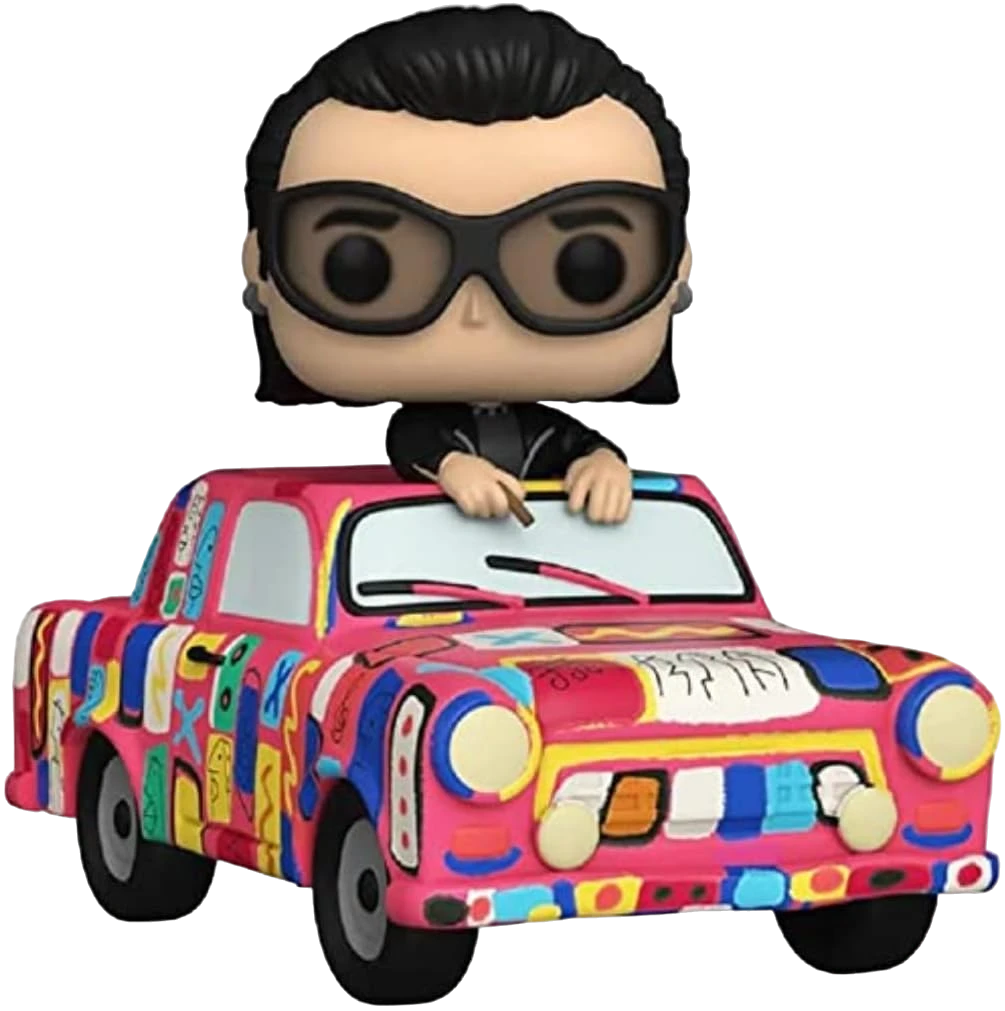 Rides: U2, Achtung Baby Car with Bono
