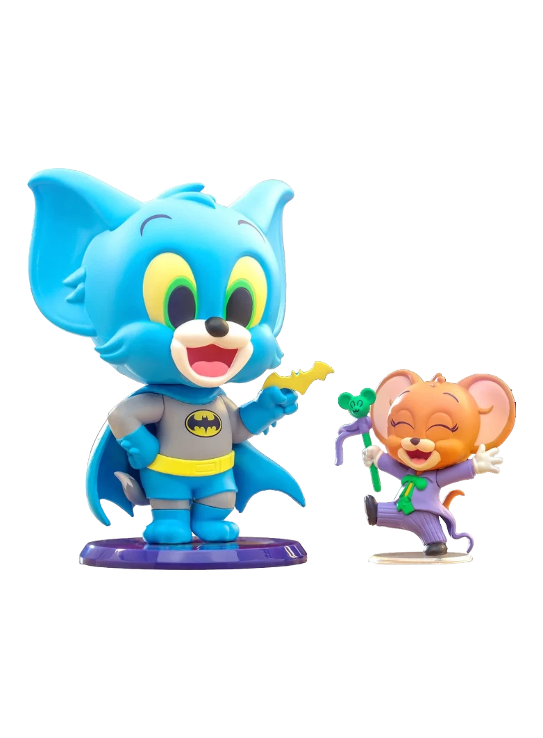 Tom and Jerry Cosbaby Batman and The Joker Collectible Set - Entertainment Earth Exclusive