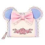 Disney Minnie Mouse Floral and Lace Zip Around Wallet