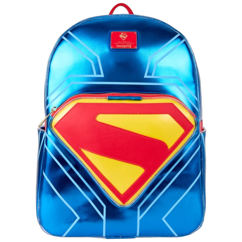 DC Comics — Superman Light Up Glow Full-Size Backpack | AE Toy Box