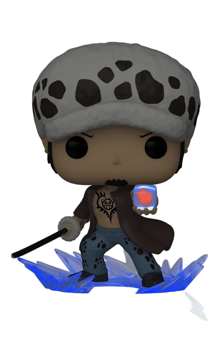 One Piece Trafalgar D. Water Law w/ Heart Chase Figure AAA Anime Exclusive