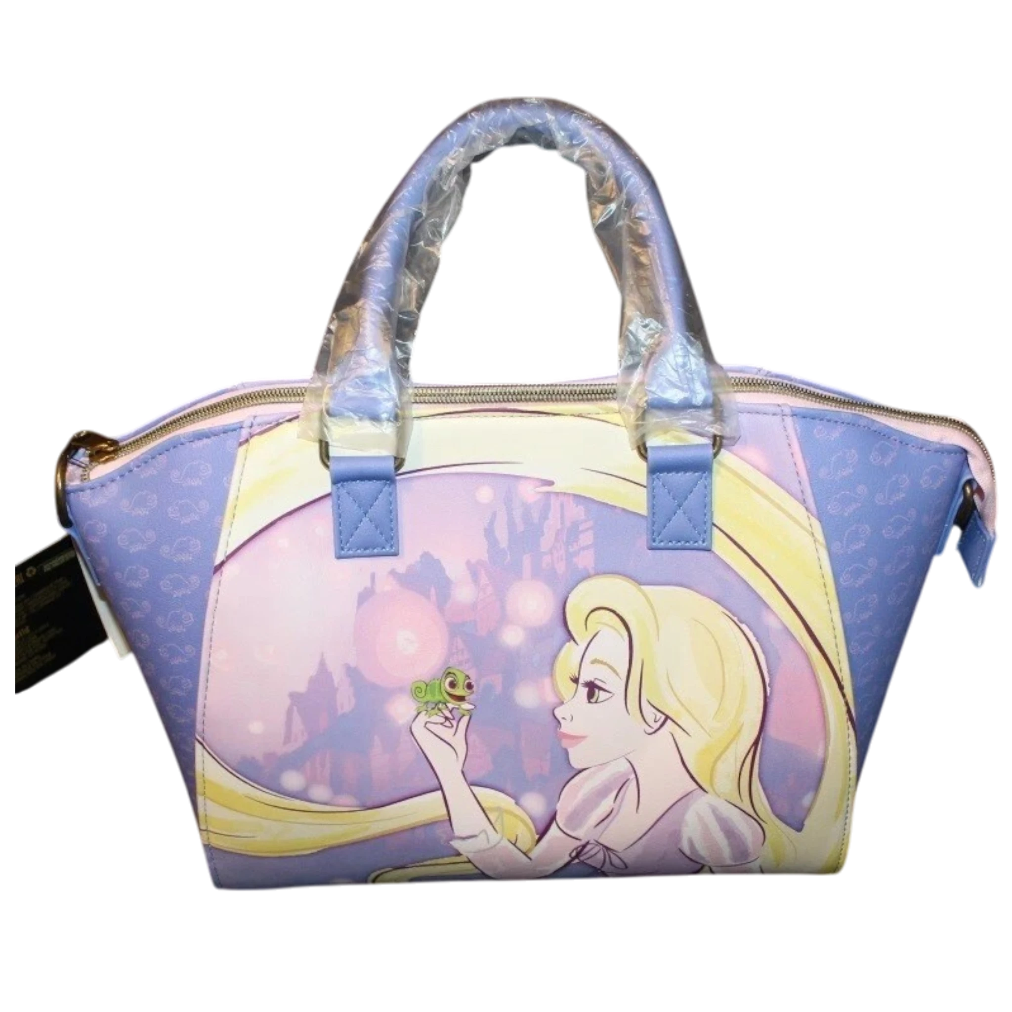 Disney Tangled Rapunzel & Pascal Satchel Bag princess crossbody