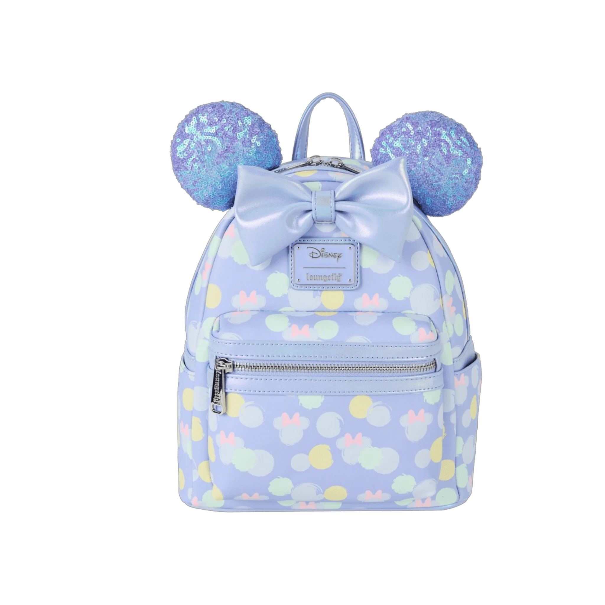 Minnie Mouse Exclusive — Iridescent All-Over Print Sequin Ear Mini Backpack | AE Toy Box