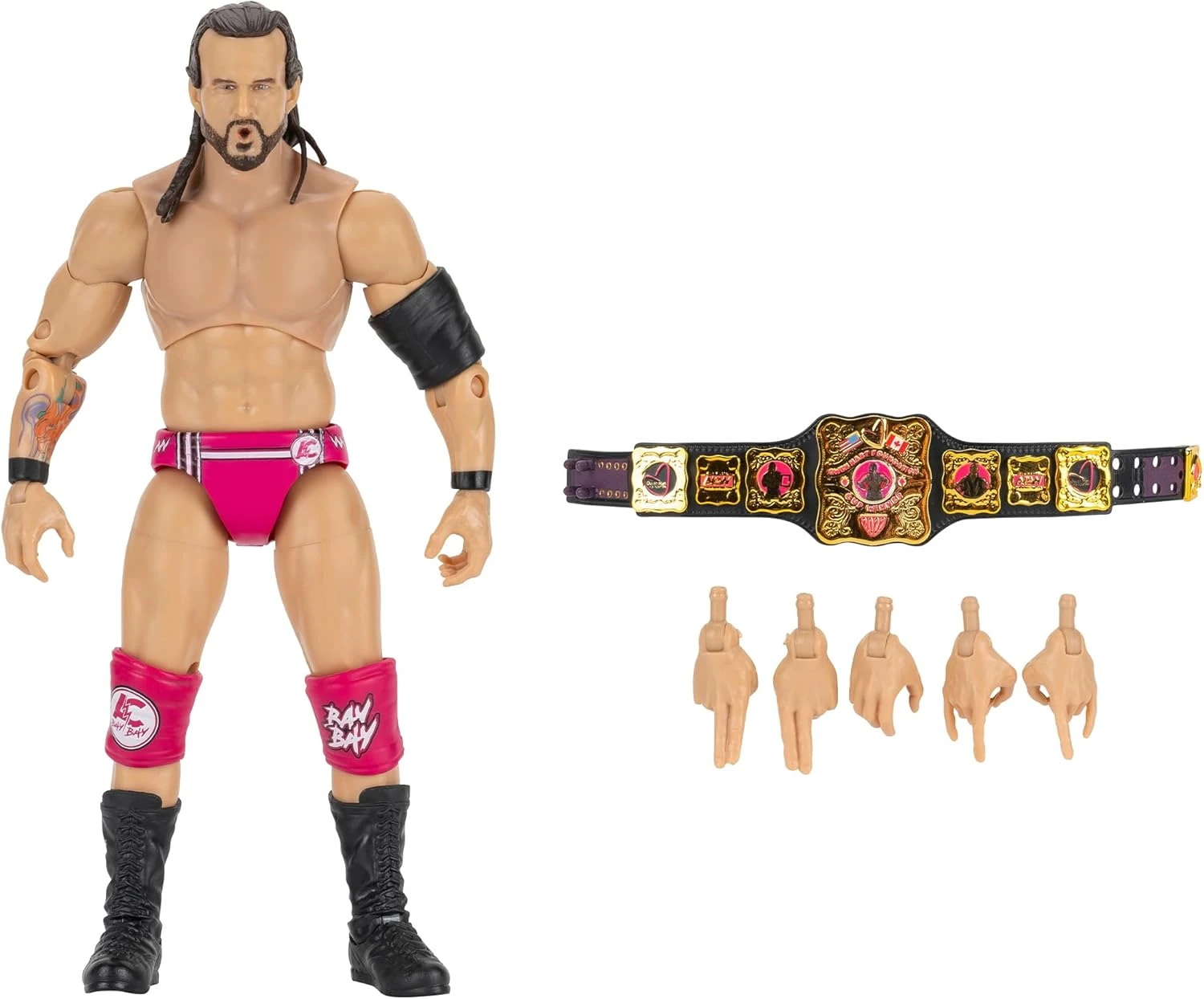 AEW Unmatched — Series 10 Adam Cole (Pink Gear) Action Figure | AE Toy Box