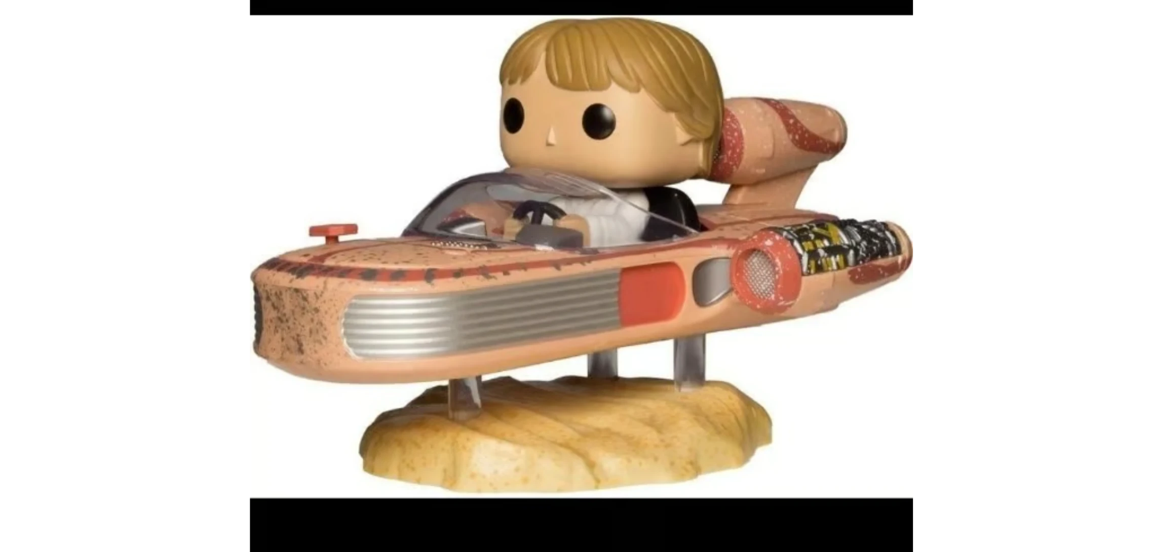 Star wars Luke Skywalker with speeder