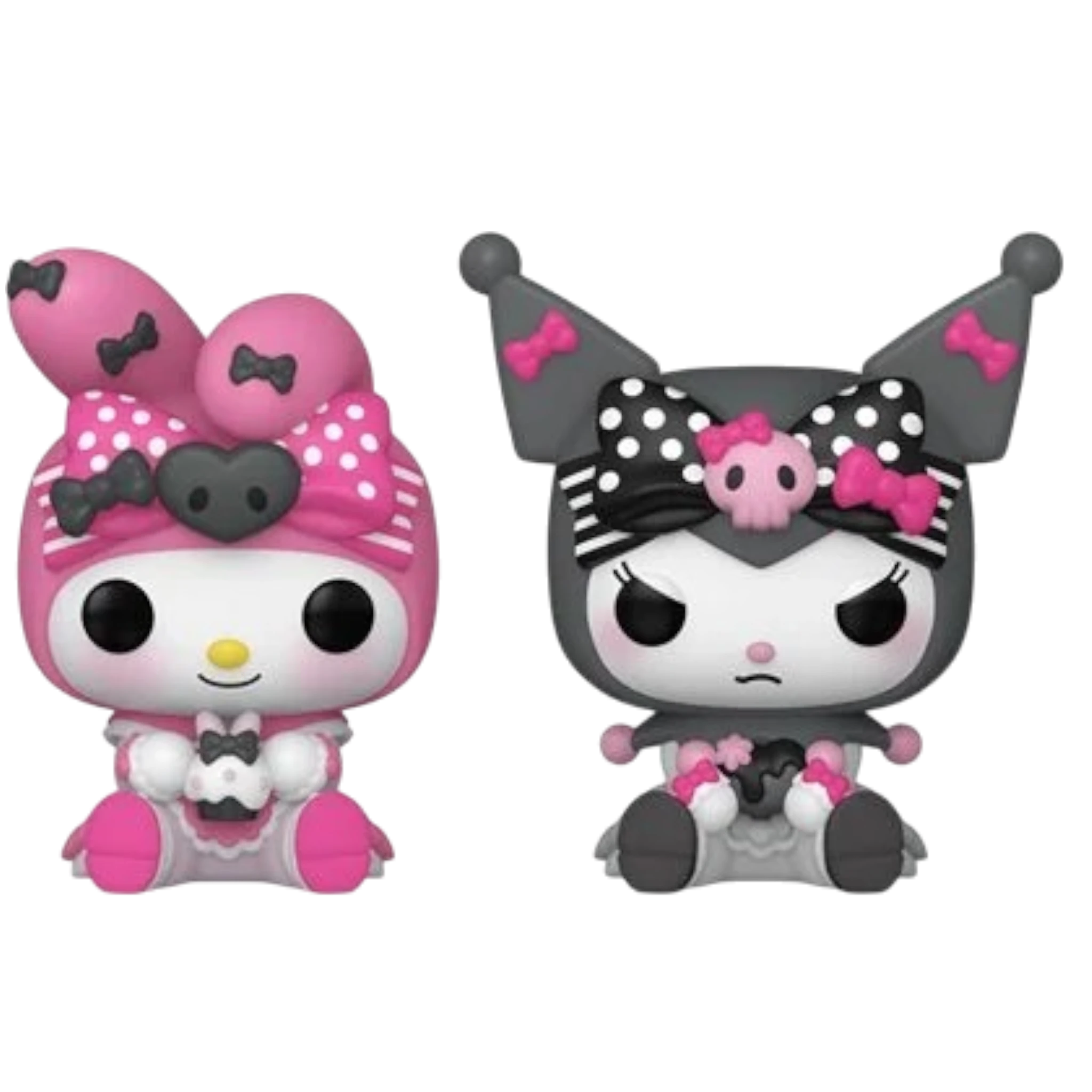 Sanrio My Melody 50th and Kuromi 20th Anniversary  Key Chain 2-Pack