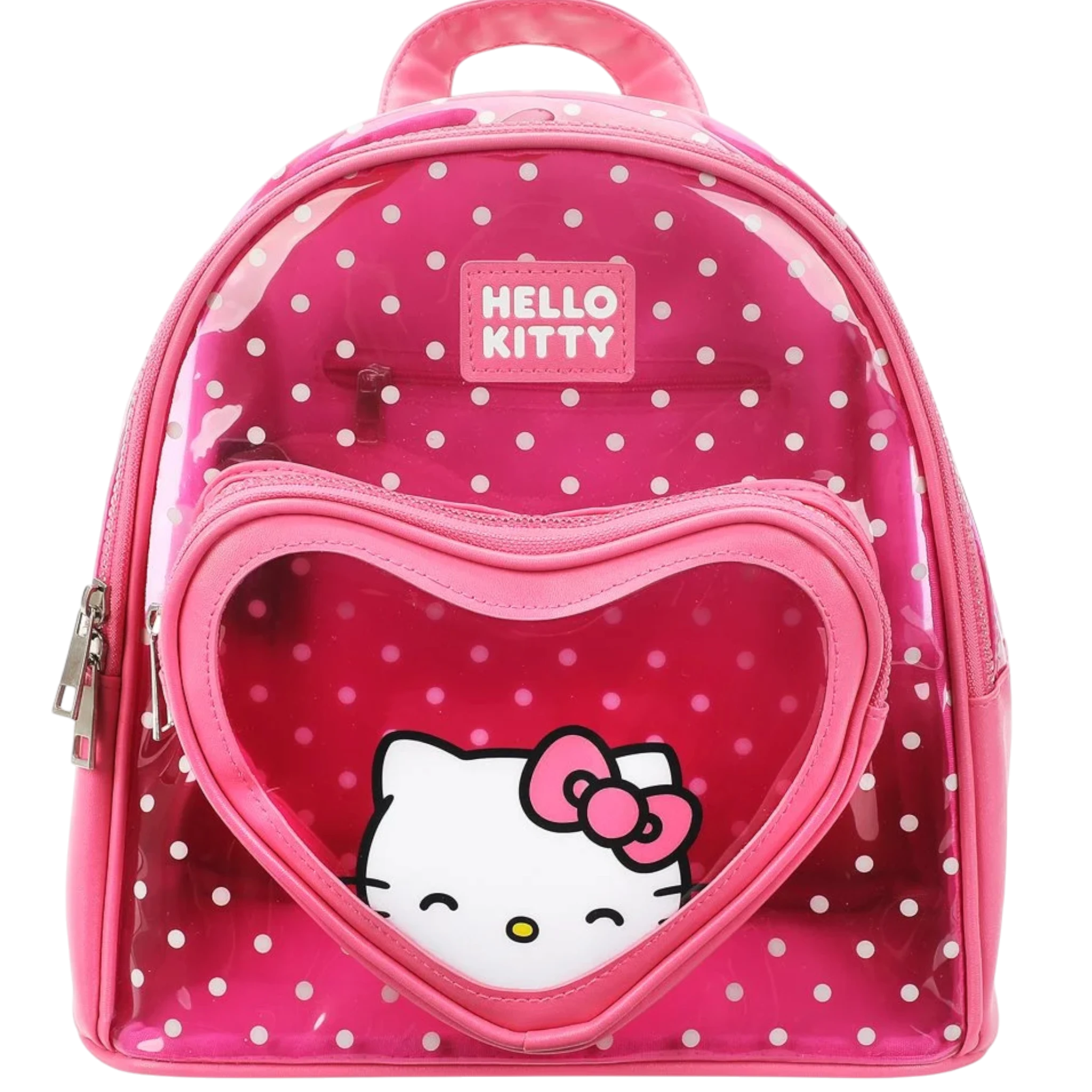 Sanrio Hello Kitty Polka Dot Peek-A-Boo Mini-Backpack