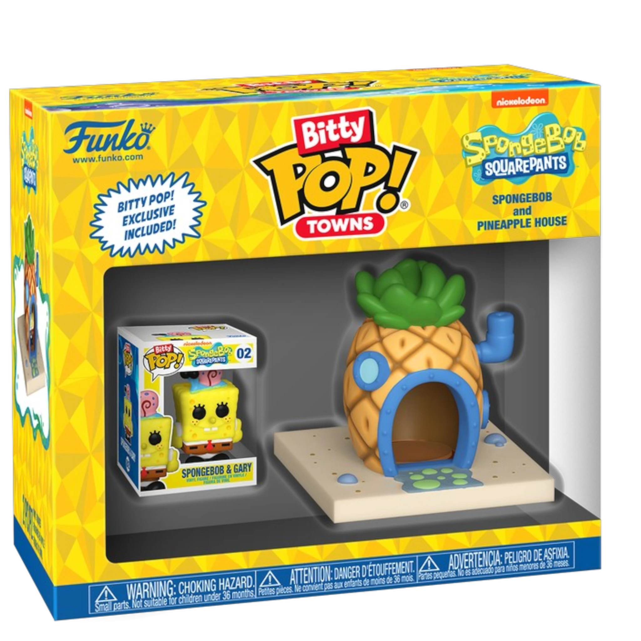 Bitty Pop! Towns SpongeBob and Pineapple House