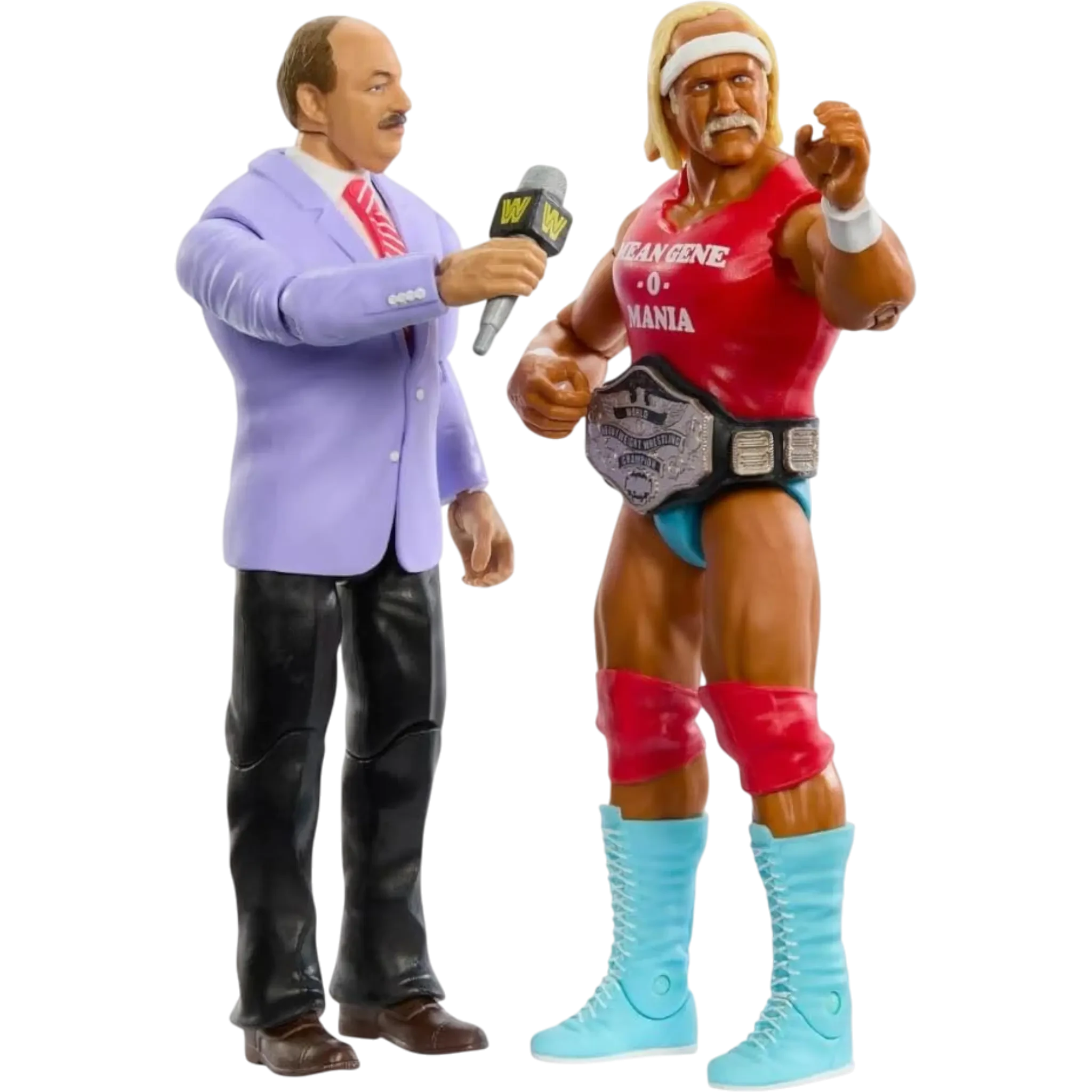 WWE Main Event Showdown Hulk Hogan and Mean Gene