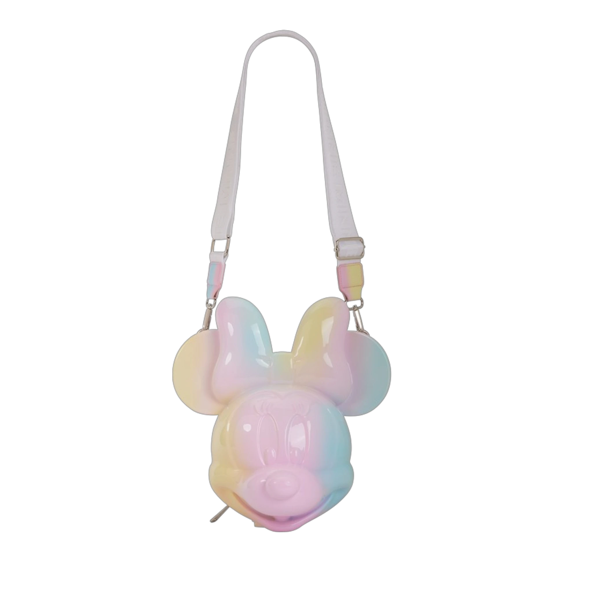 Disney — Minnie Mouse Pastel Tie-Dye Molded Figural Crossbody Bag | AE Toy Box