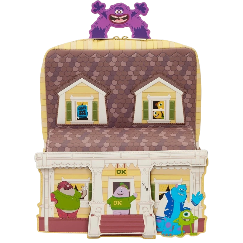 Pixar Monsters University — Oozma Kappa House Figural Mini Backpack | AE Toy Box