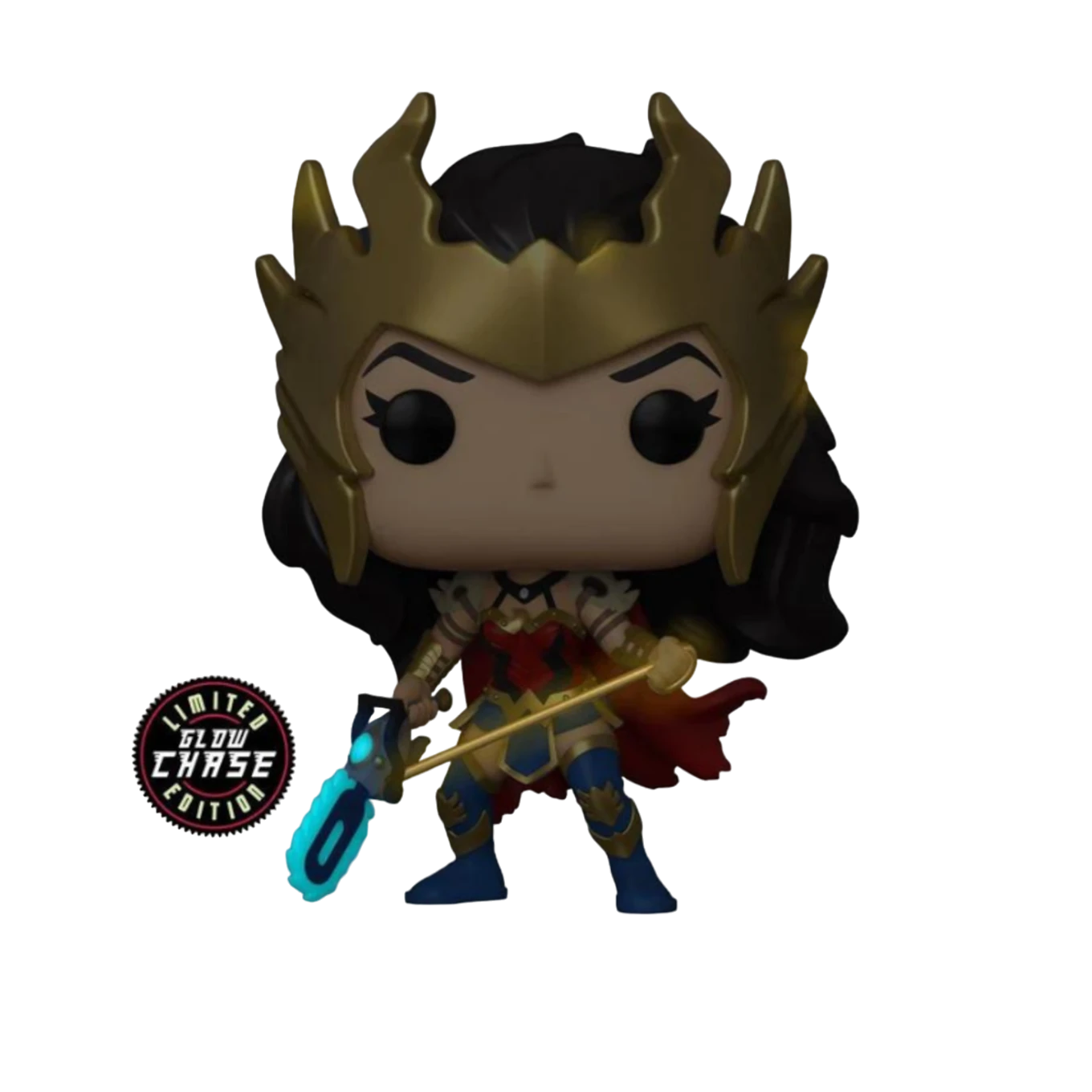 DC Heroes: Death Metal Wonder Woman (PX Previews Exclusive) Glow Chase Funko Vinyl Figure