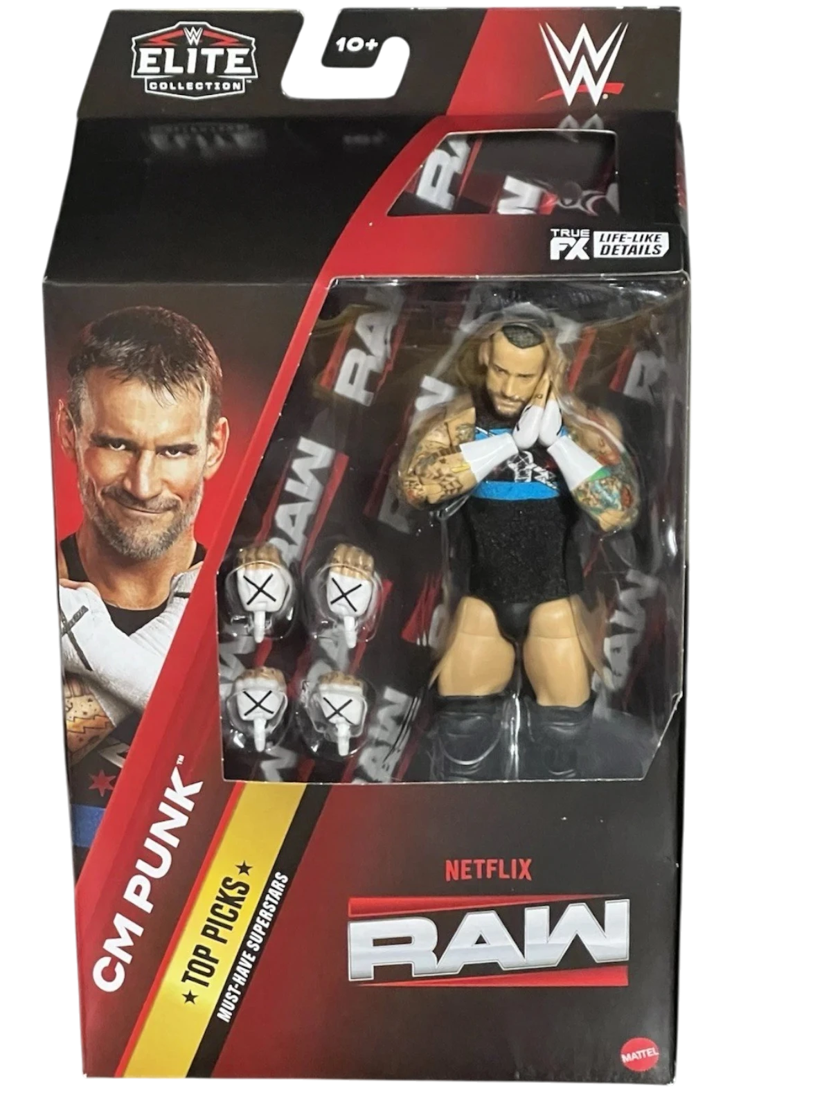 WWE Netflix RAW CM Punk Elite