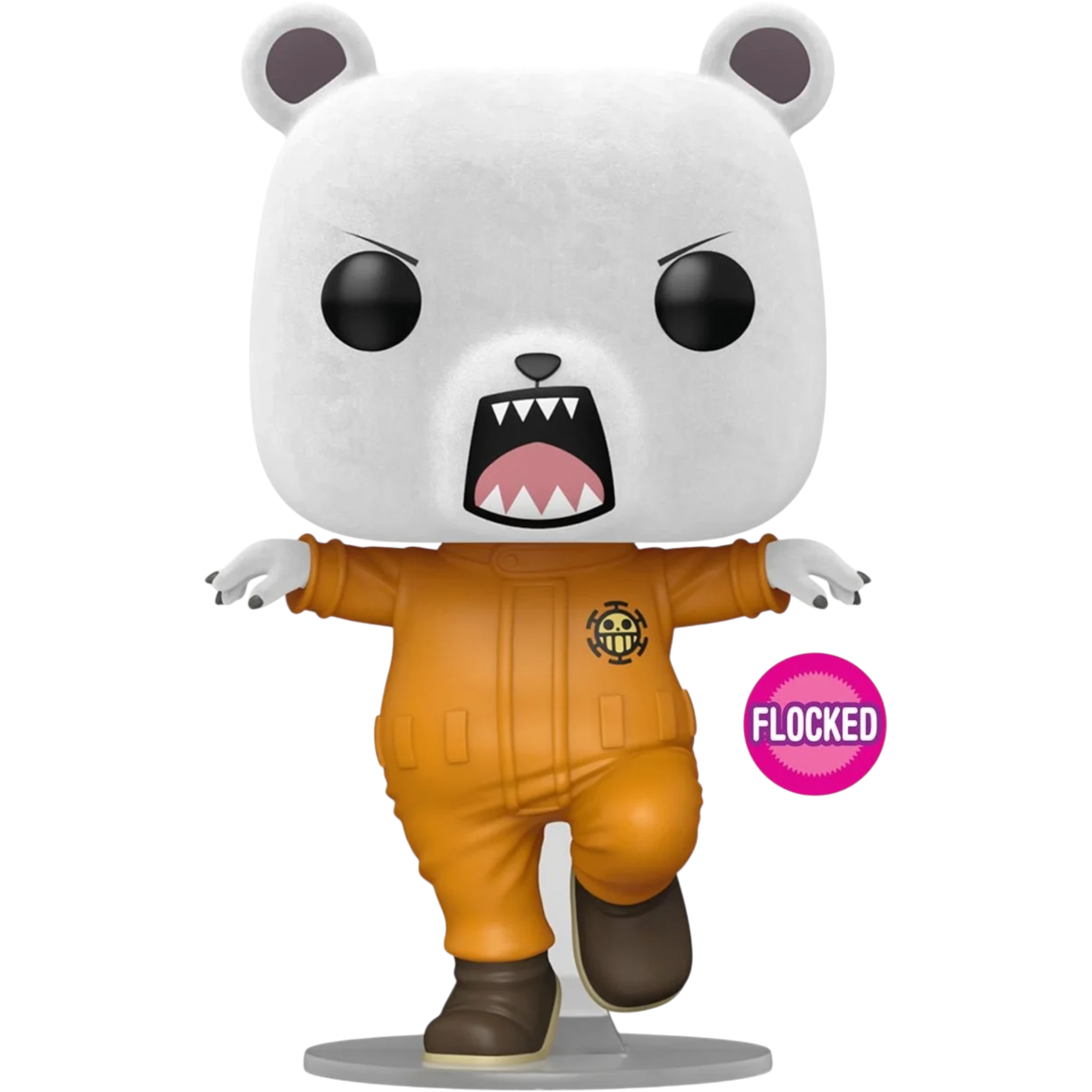 One Piece Bepo Bear Flocked