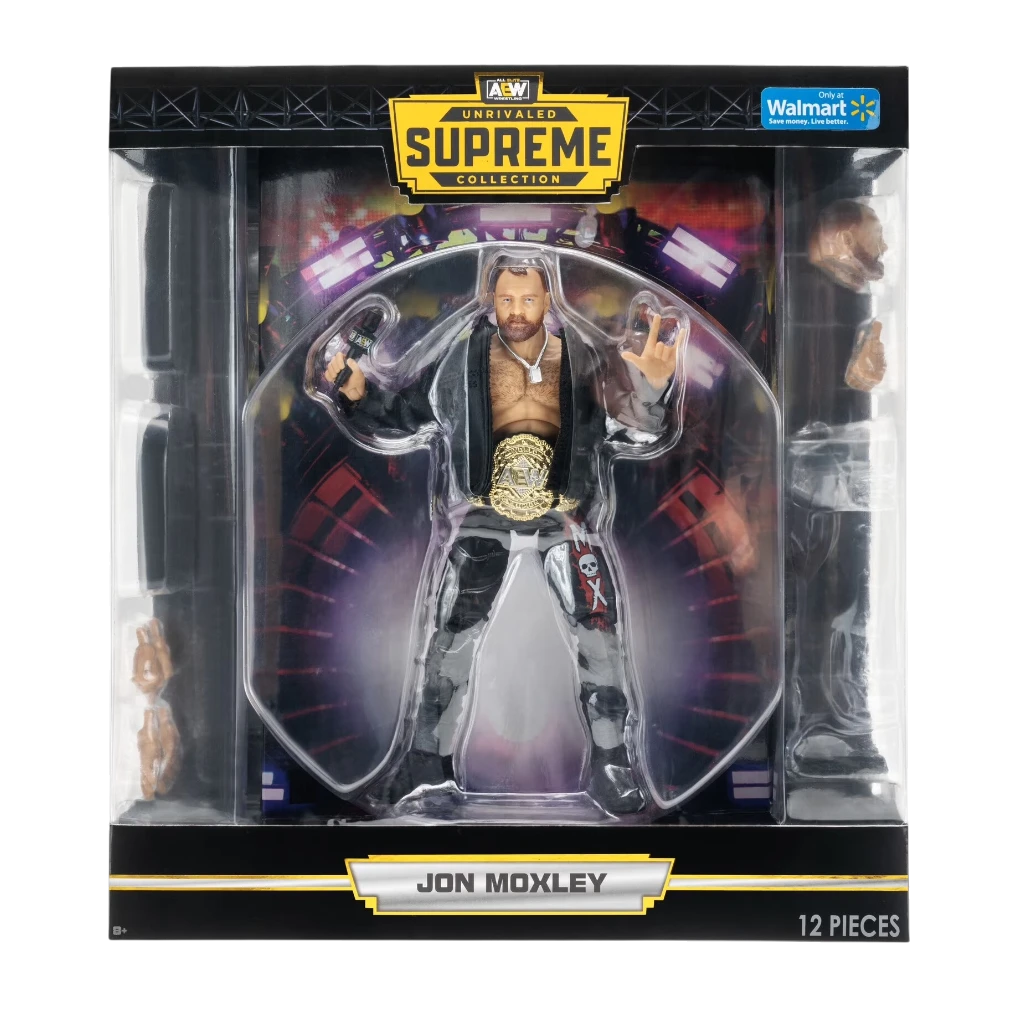 AEW Unrivaled Supreme — Jon Moxley 6-Inch Figure (Soft Entrance Tops + Accessories) | AE Toy Box