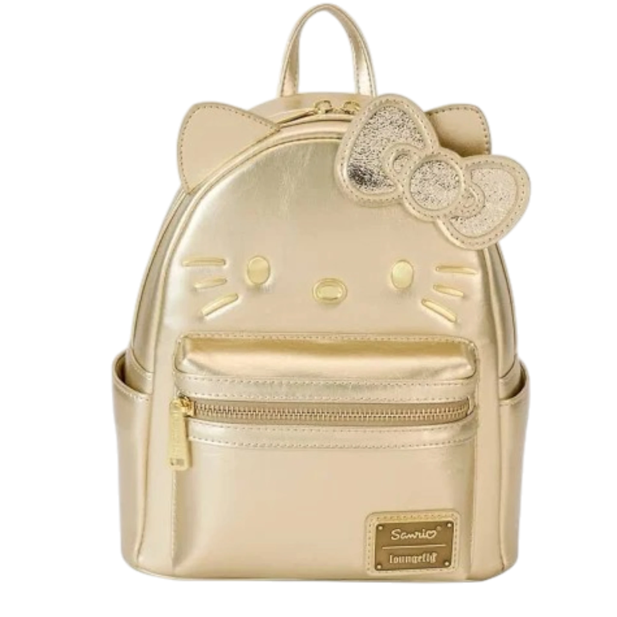 Sanrio Limited Edition Sanrio Hello Kitty 50th Anniversary Gold Mini Backpack