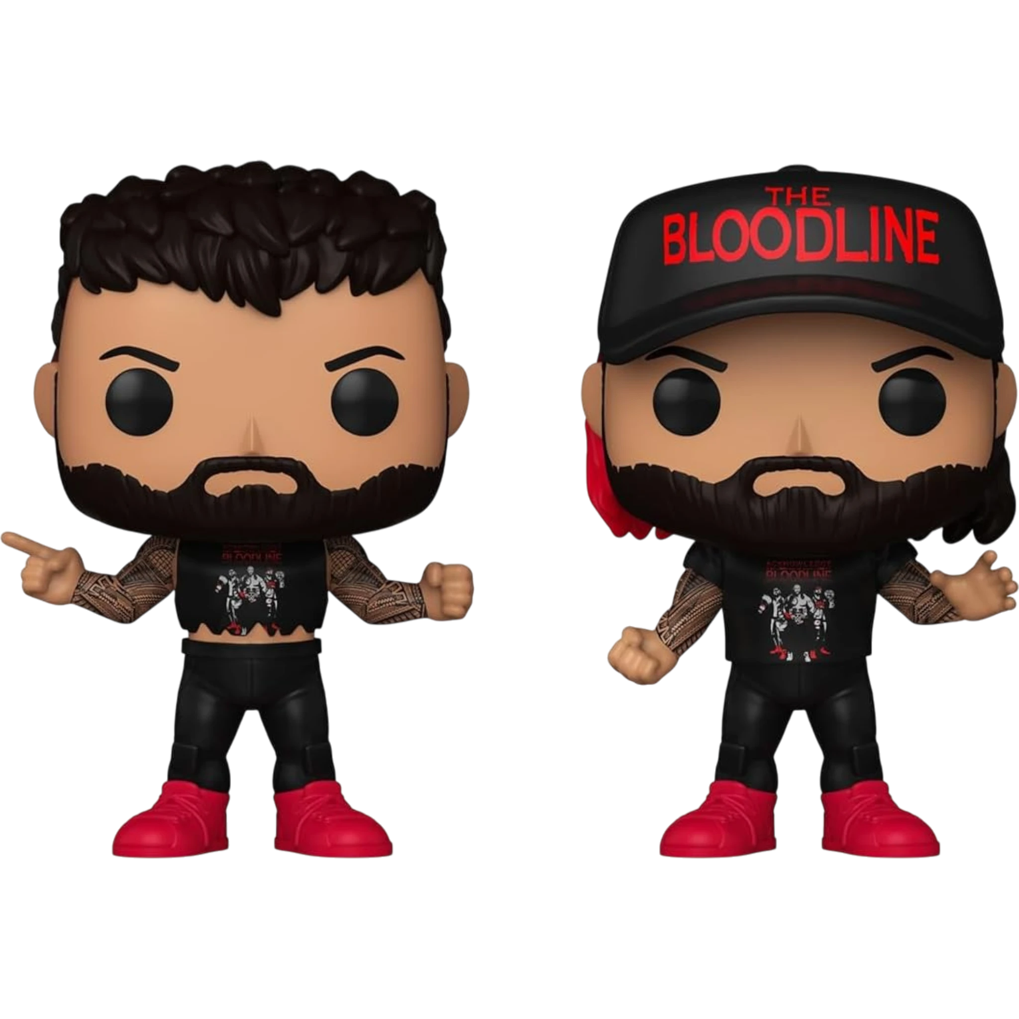 WWE: 60th Anniversary - The Usos: Jey USO & Jimmy USO, 2-Pack