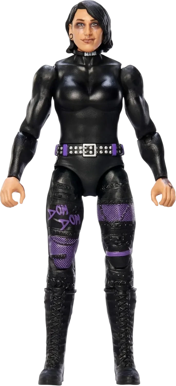 WWE Rhea Ripley Action Figure, Main Event Series #153 6-inch