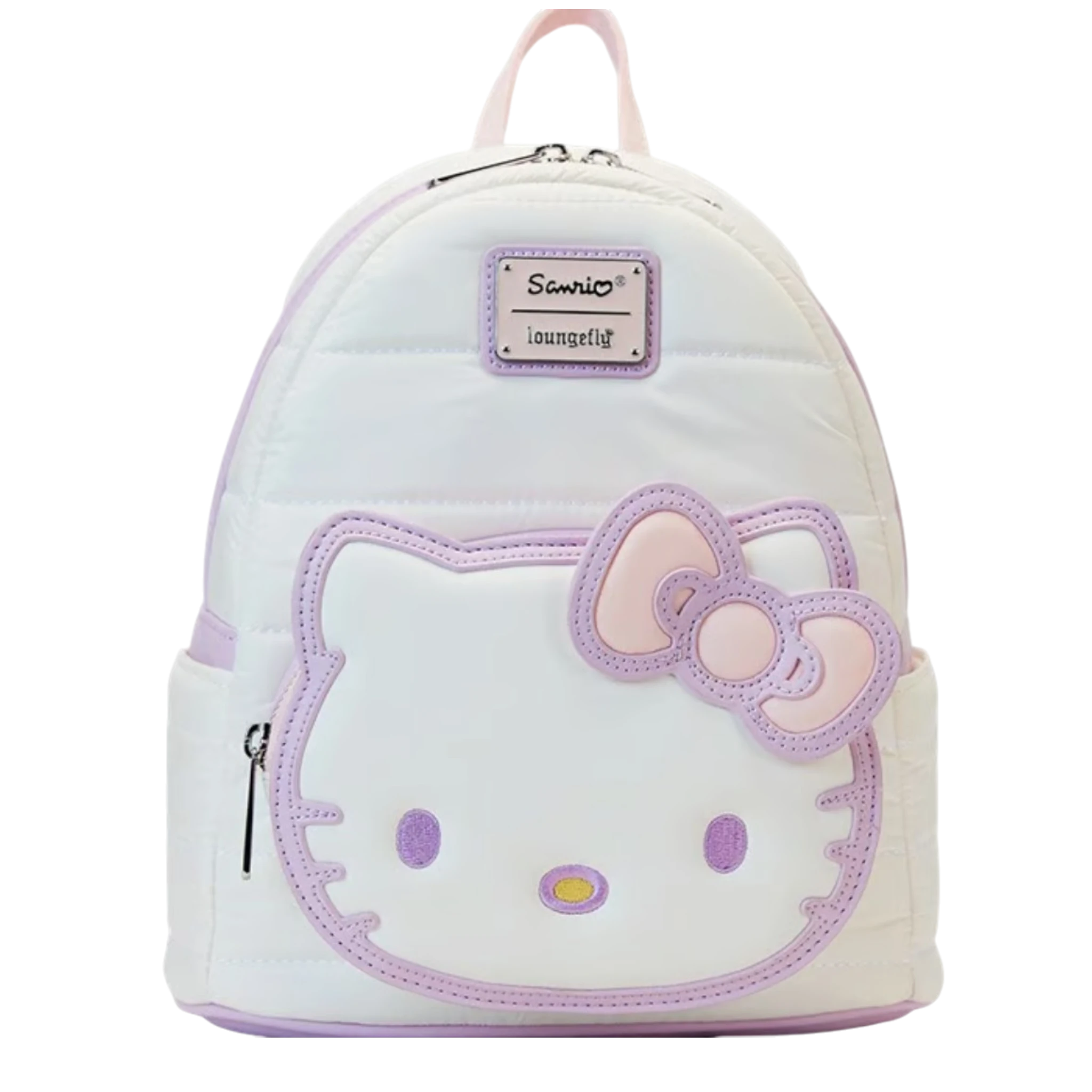 Sanrio Exclusive Hello Kitty Quilted Texture Mini Backpack