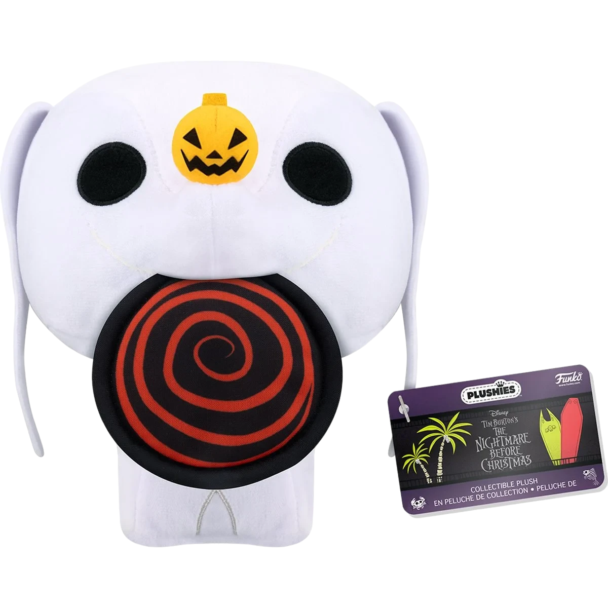 The Nightmare Before Christmas Halloween Town Beach Zero 7-Inch Funko Pop! Plush