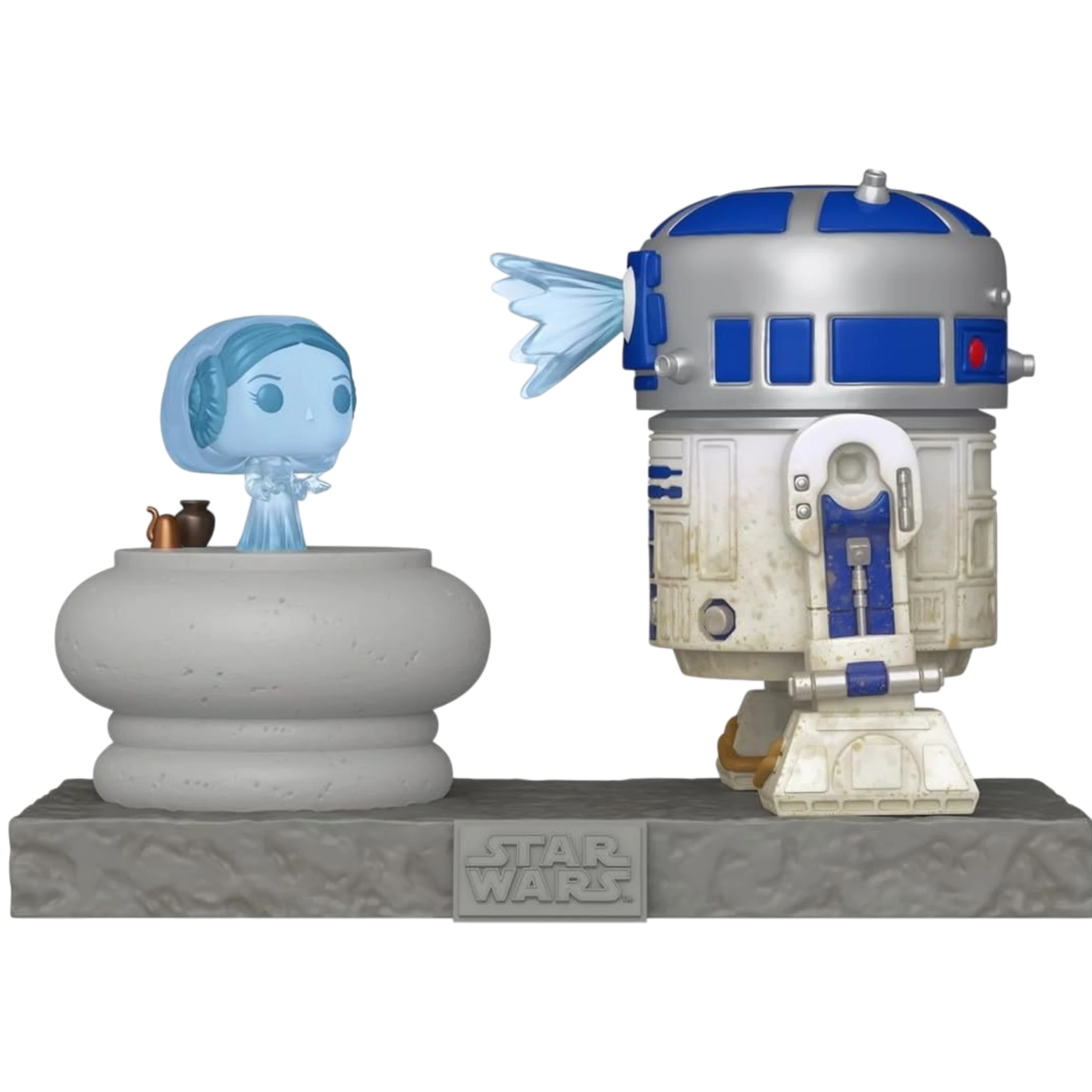 Star Wars: R2-D2 and Princess Leia Hologram